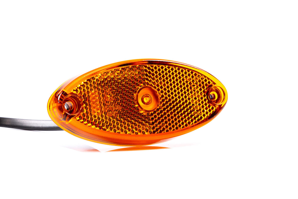 thumbnail image 2 of HELLA Amber Double Burner Pole Marker Light For Scania – OE Spec 2BM001321001 2 of 3