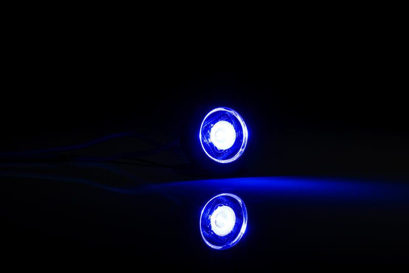 Buy LED Bulls Eye Round Marker Lamp with Flat & Curved Gasket -  for sale