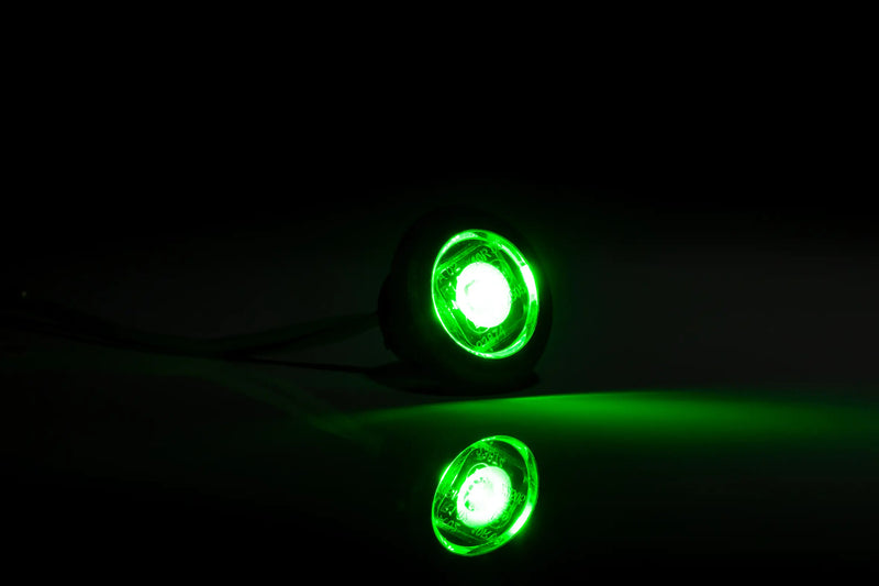 Buy LED Bulls Eye Round Marker Lamp with Flat & Curved Gasket -  for sale