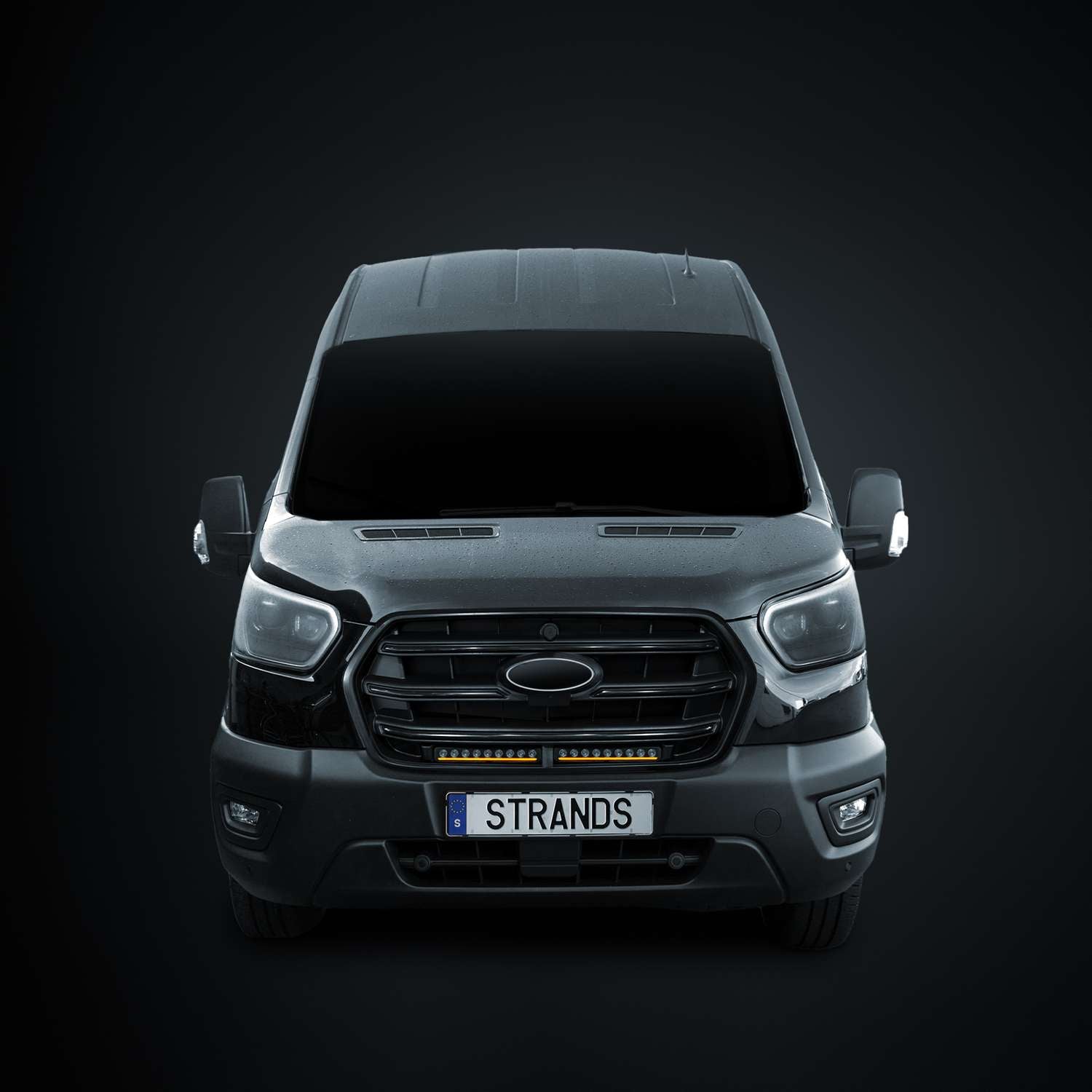 Kit de graella de barra de llums Strands Twin 10" D-Line per a Ford Transit 2019-