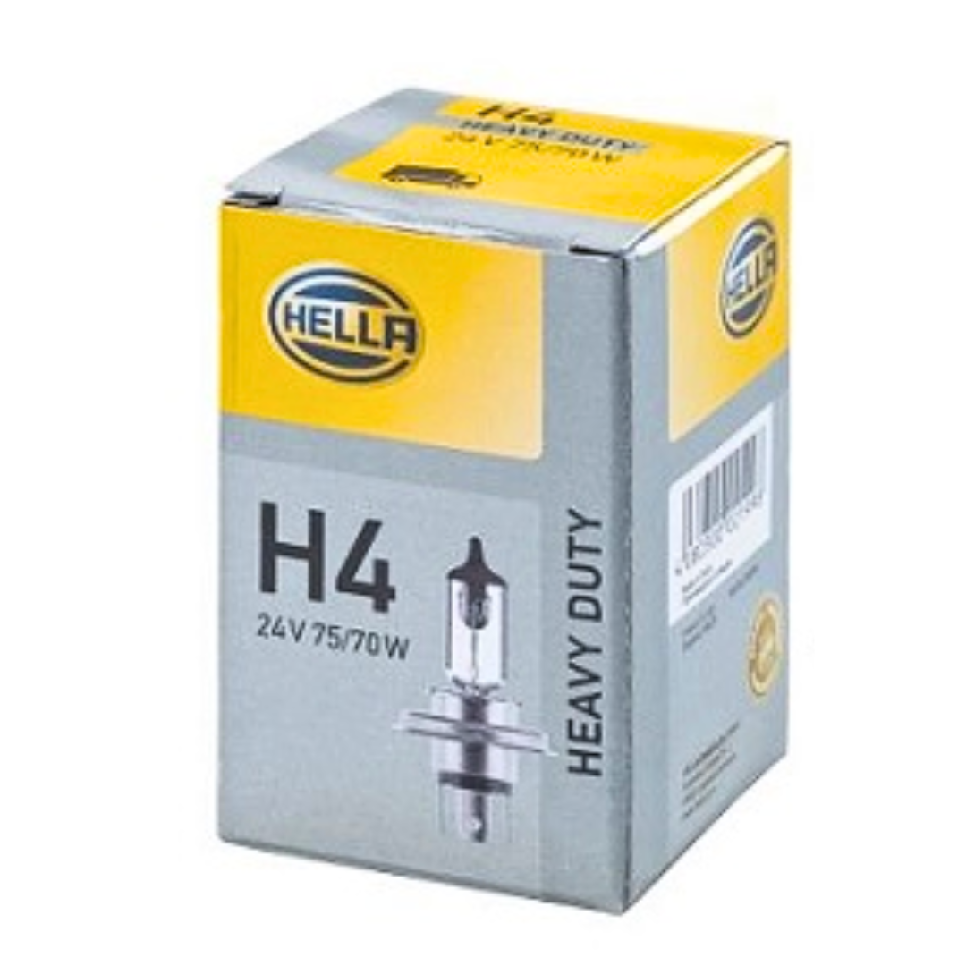 HELLA Heavy Duty 24v H4 75/70W Headlight Bulb for Trucks - bin:O3 - Bulbs - Bulbs For Trucks 24v - spo-cs-disabled - sp