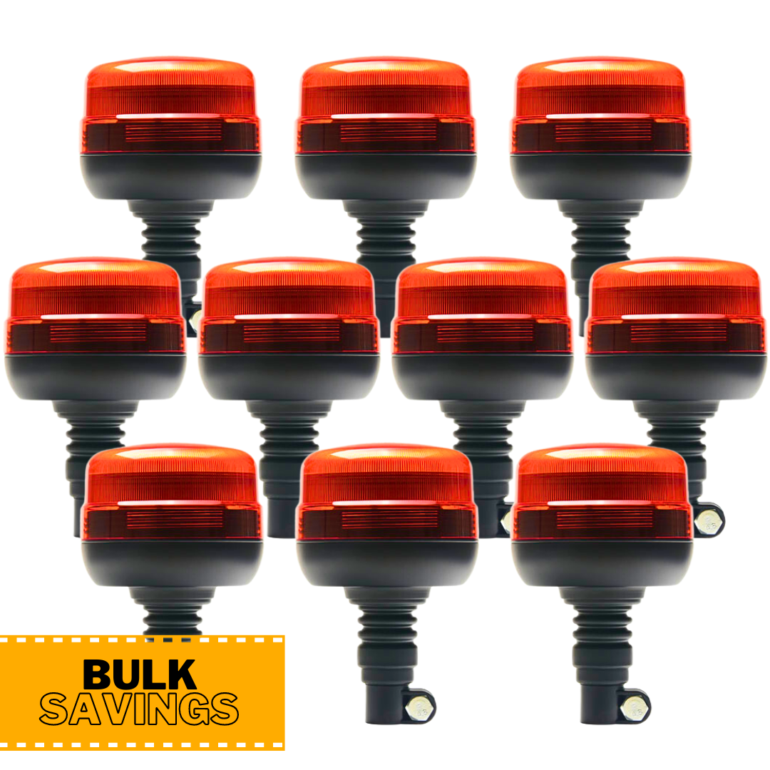 Bulkpakket Flexi-DIN LED-bakens / 10-pack - spo-cs-uitgeschakeld - spo-standaard - spo-uitgeschakeld - spo-notify-me-uitgeschakeld