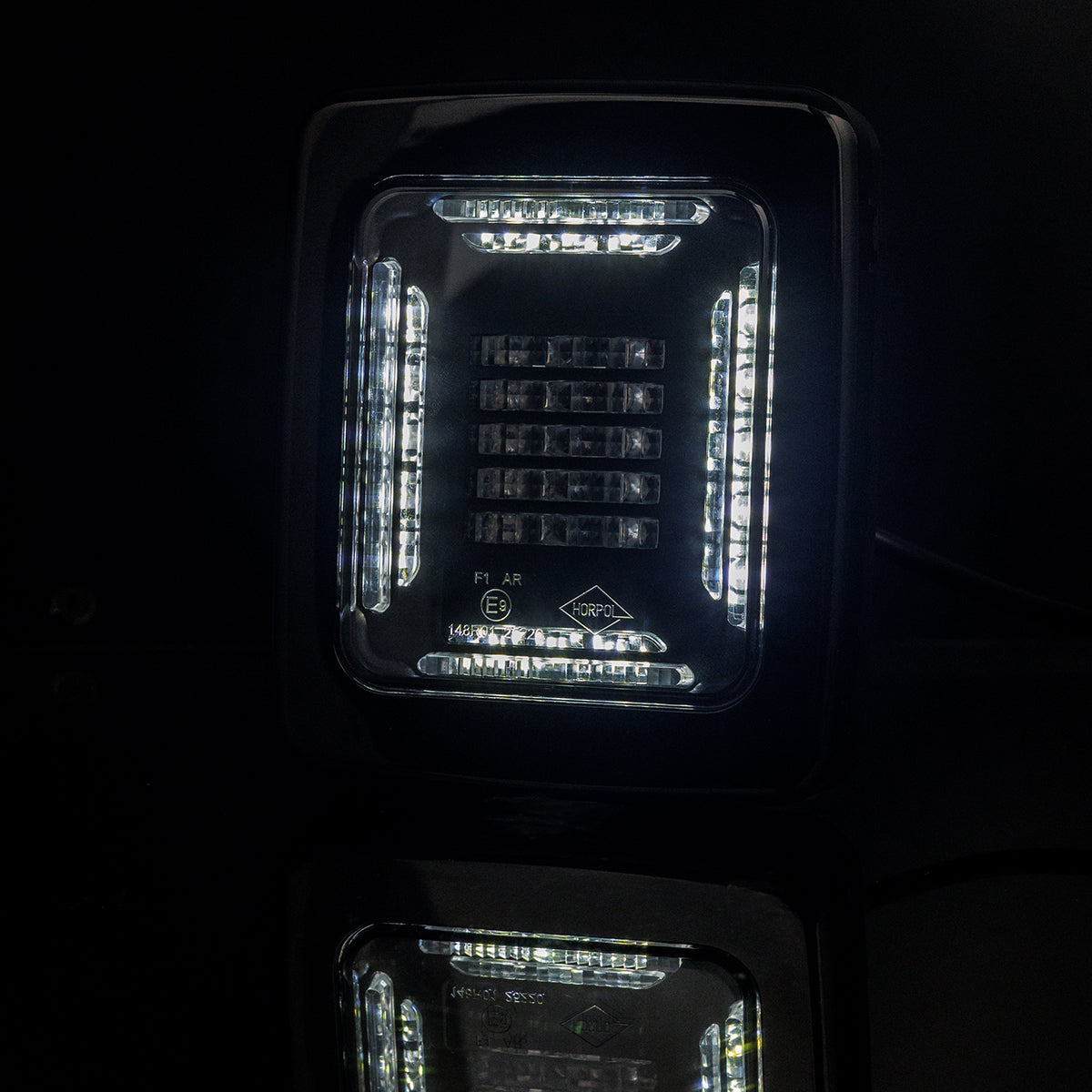 Horpol Cube Block Lamp with Tail, Reverse & Fog Light UK + Ireland