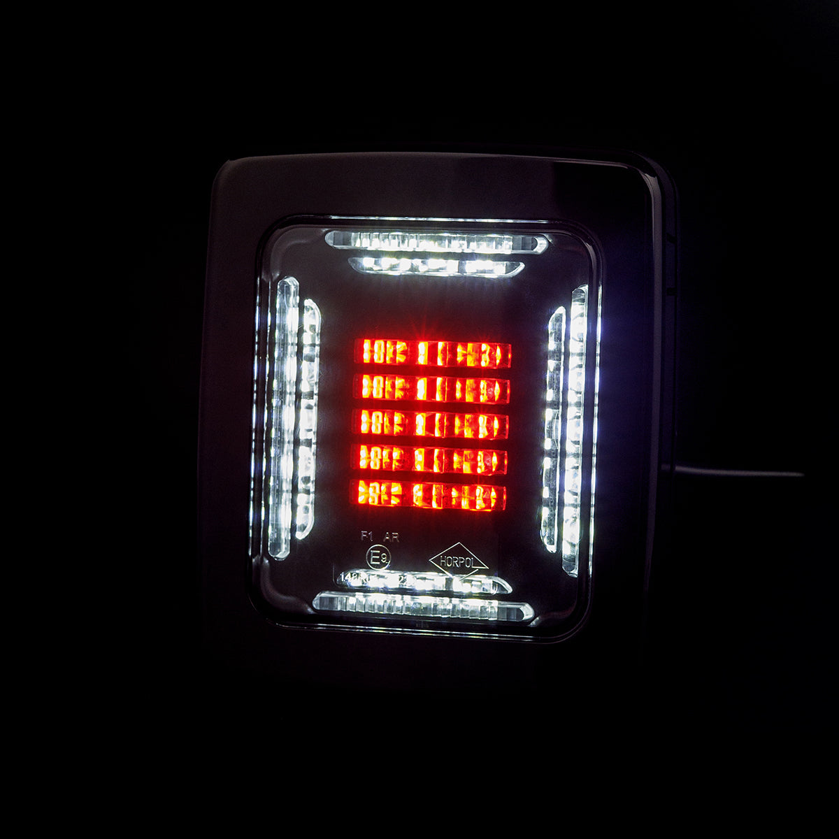 Horpol Cube Block Lamp with Tail, Reverse & Fog Light UK + Ireland