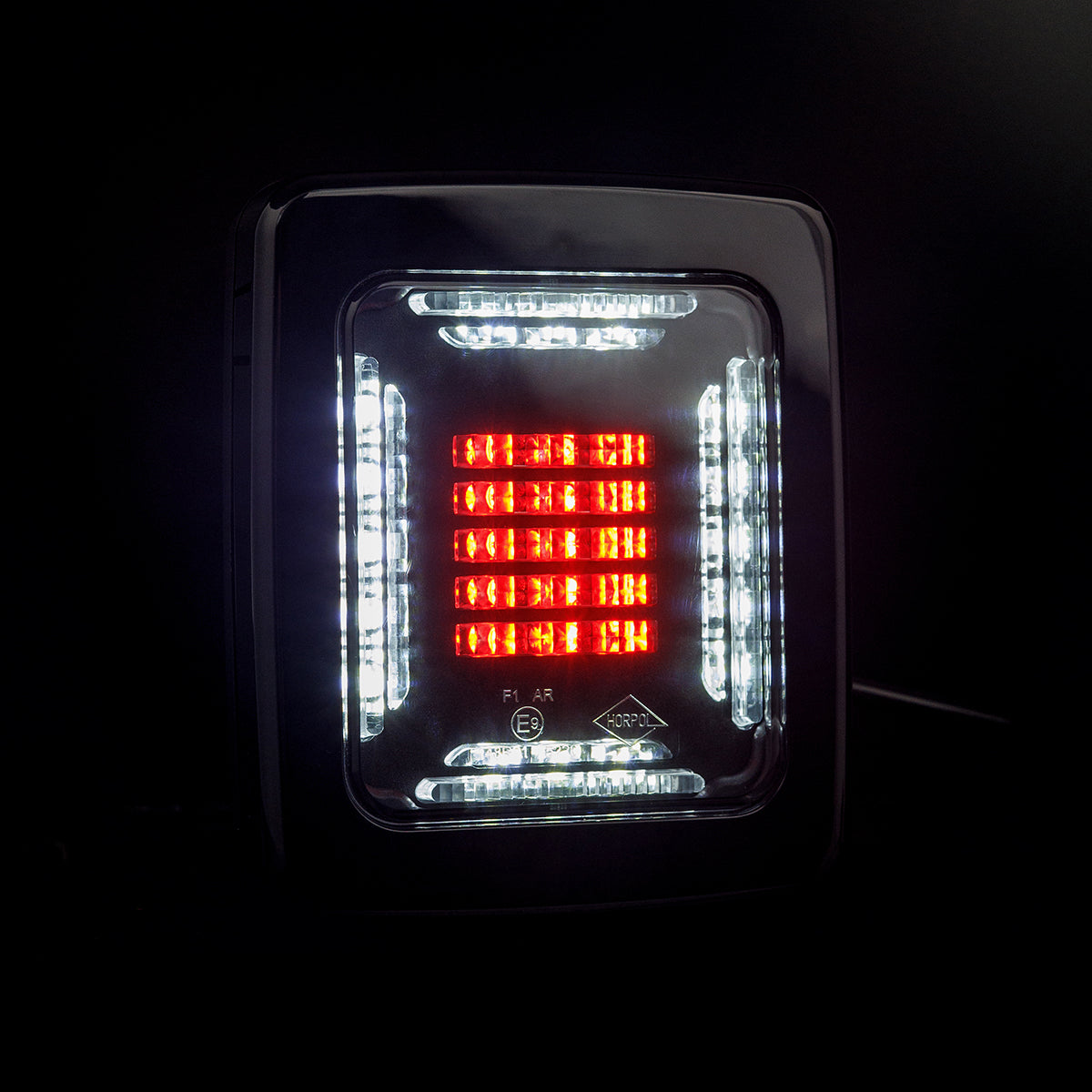 Horpol Cube Block Lamp with Tail, Reverse & Fog Light UK + Ireland
