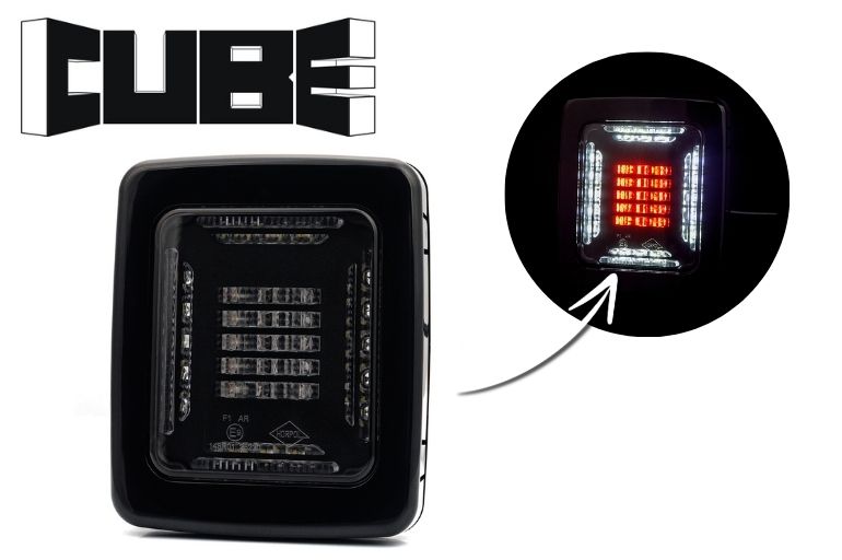 Horpol Cube Block Lamp with Tail, Reverse & Fog Light UK + Ireland