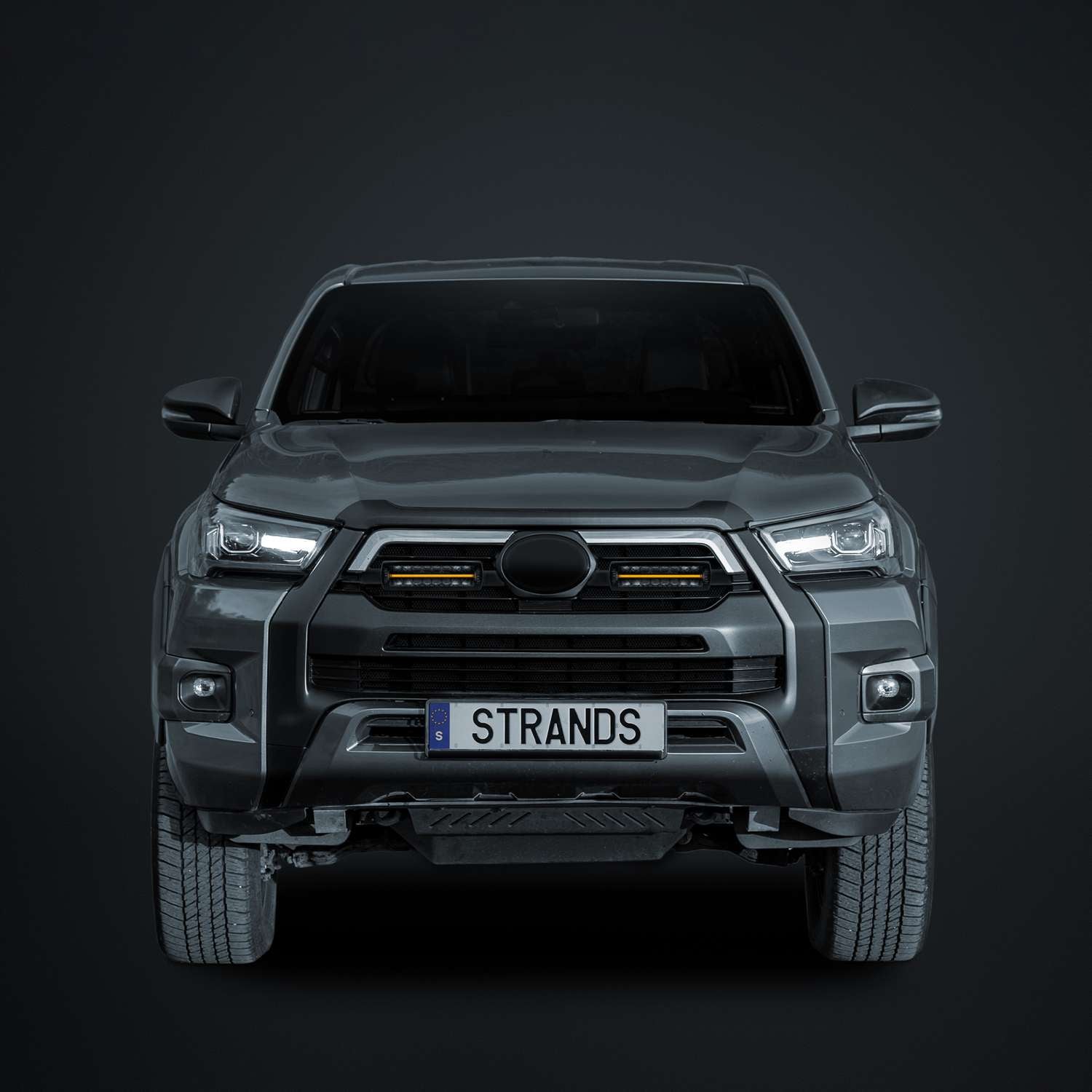 Strands Siberia 8" XPA Twin Grille Kit for Toyota Hilux 2021-2023