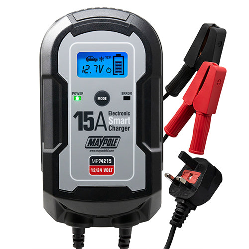 12/24V 15A Electronic Smart Charger - spo-cs-disabled - spo-default - spo-disabled - spo-notify-me-disabled