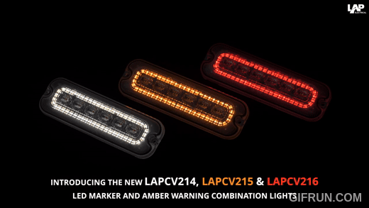 LAP Halo Marker Lights with Built-in Strobe