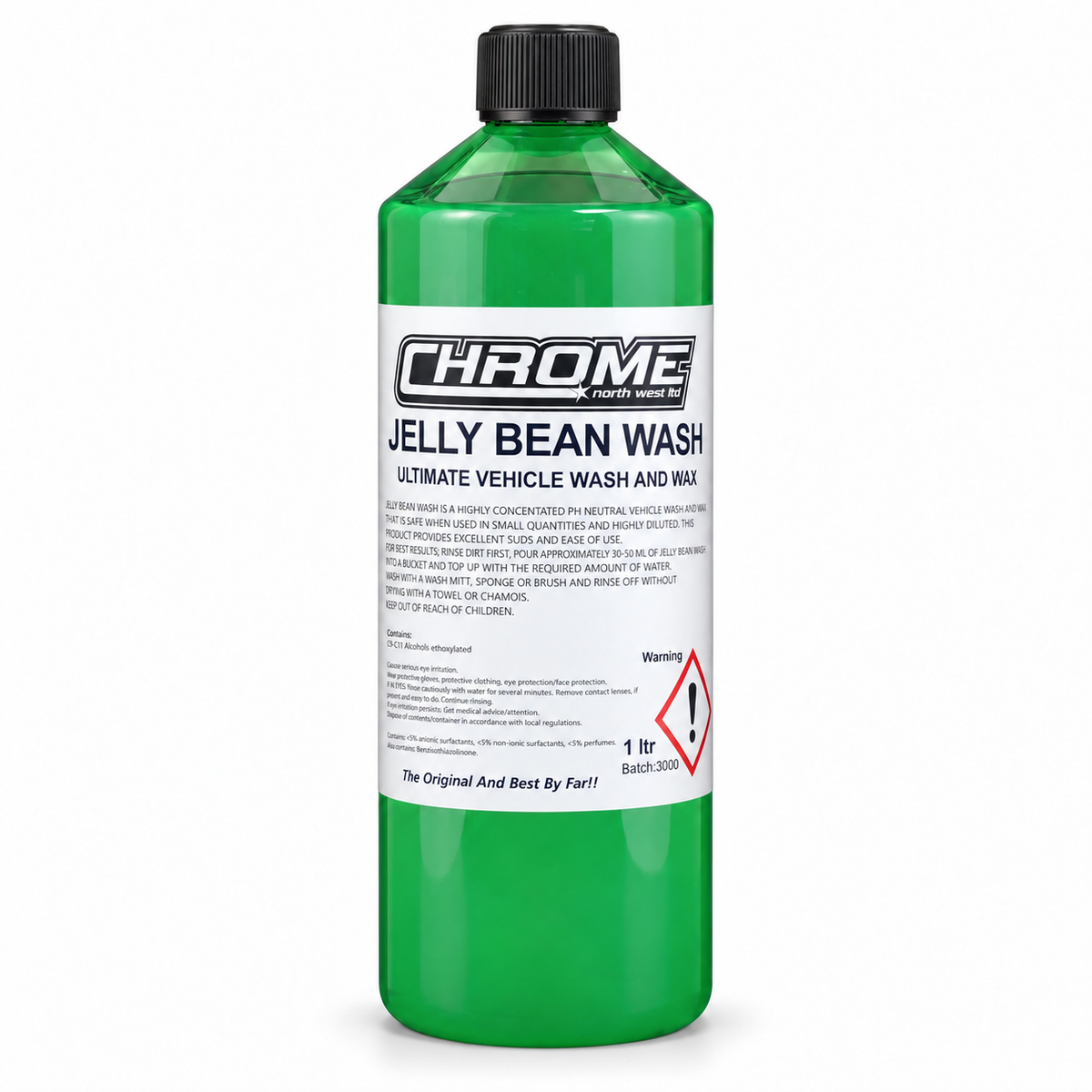 Chrome Jelly Bean Wash & Wax Shampoo