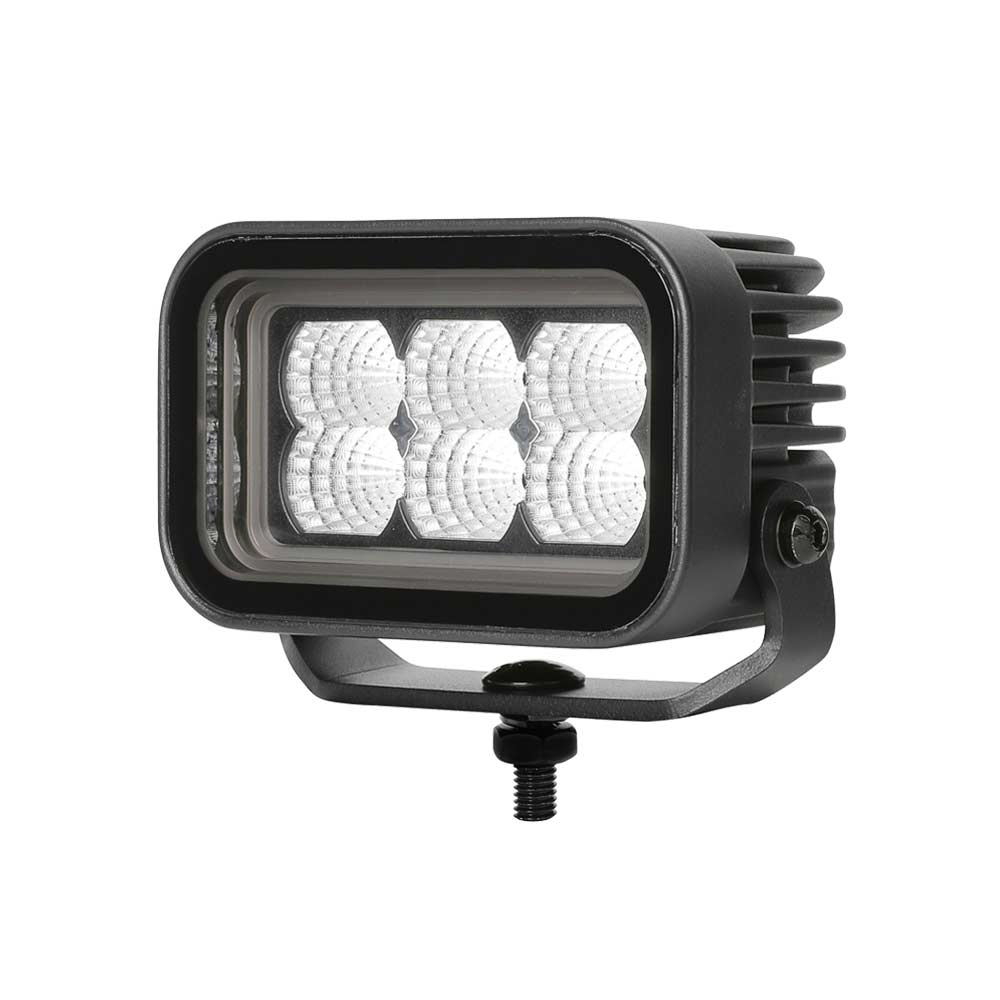 Boreman Cube Tunnel Effect Rectangular Work Light 30W / Dual Colour