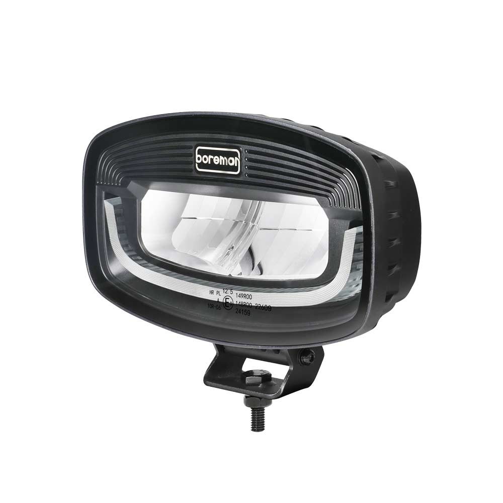 Boreman Phantom LED Jumbo Driving Lamp with Amber / White Position Light