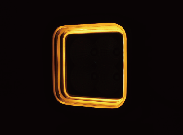 Boreman Cube Tunnel Effect Work Light 30W / Dual Colour