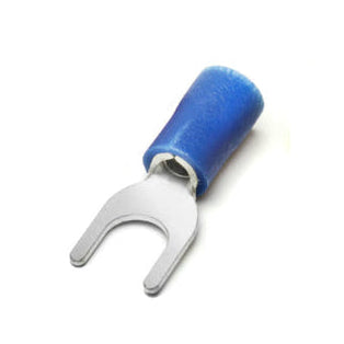Blue Fork Crimp Terminals - Various Sizes / Pack of 100
