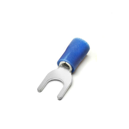Blue Fork Crimp Terminals - Various Sizes / Pack of 100