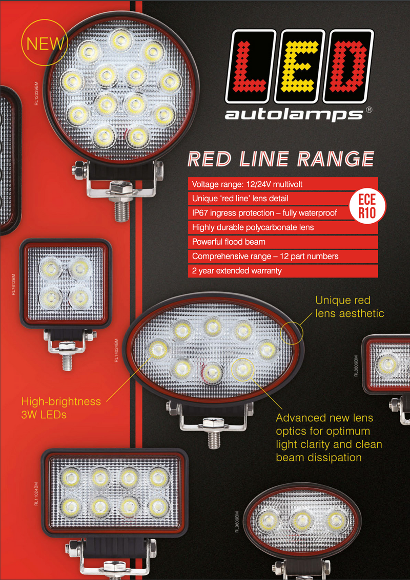 Buy Oval LED Flood Light by LED Autolamps / 3120 Lumens -  for sale