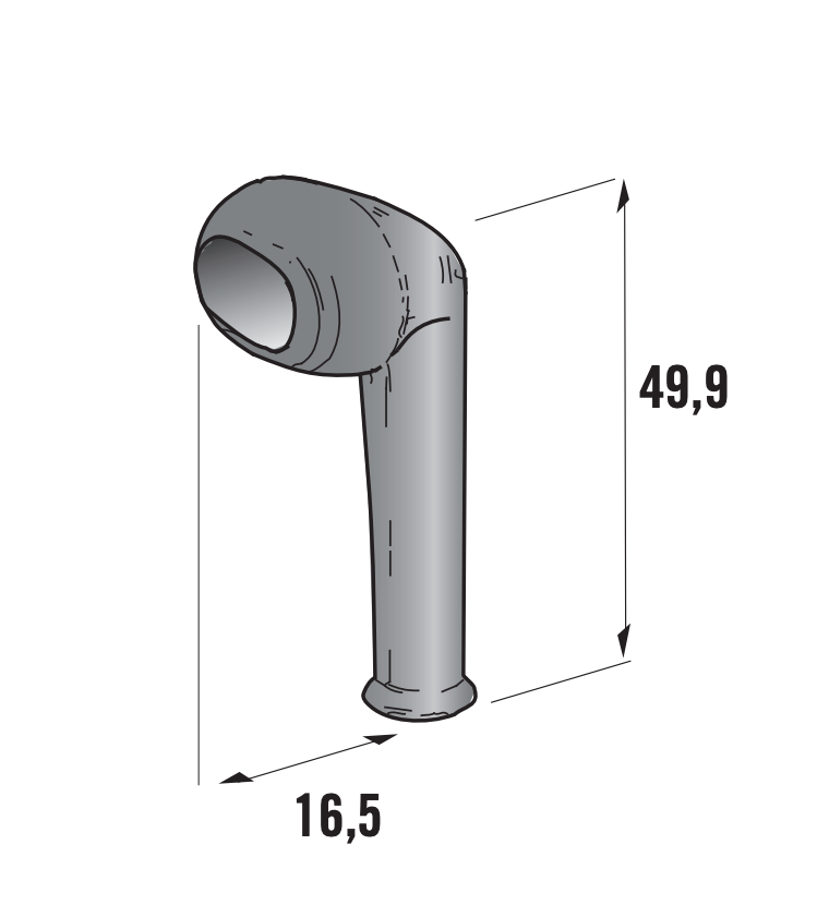 Buy Angled Waterproof Boot Covers for 2 Way SuperSeal Connectors ...