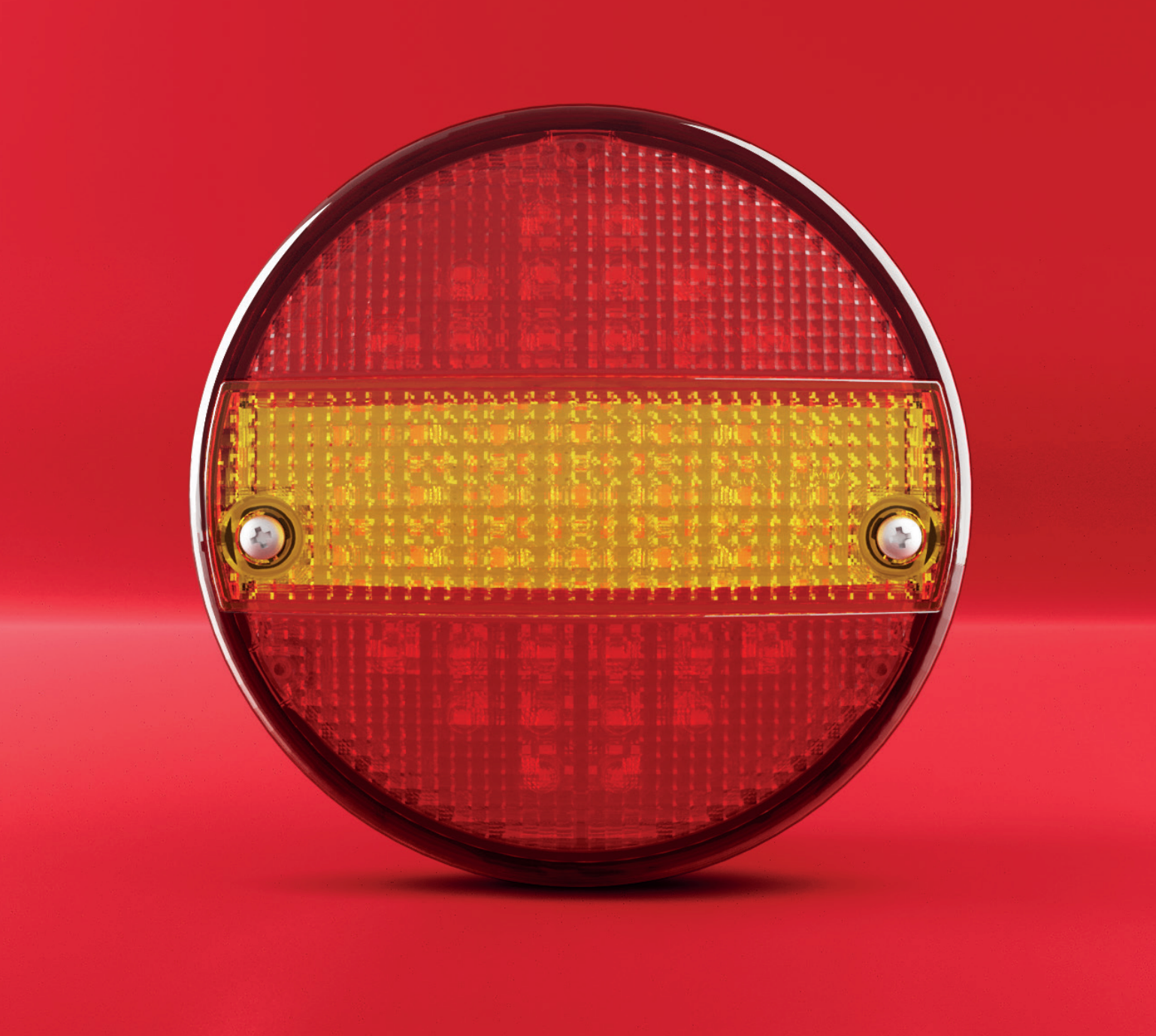 SIM 3111 Round Hamburger Trailer Light with Dynamic Indicator