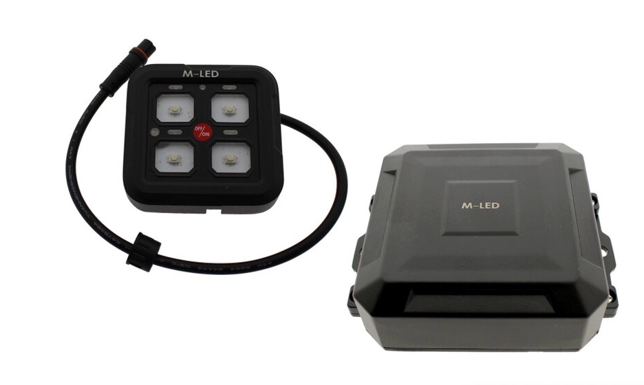 4 Button Control Panel with Fuse & Relay Box