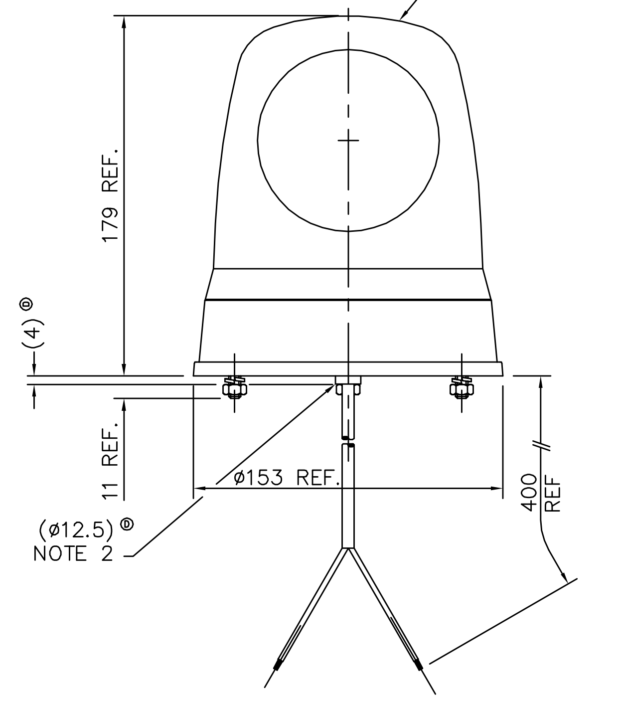 Black Friday / Britax Rotating Bulb Beacon Flat Base 10 Pack