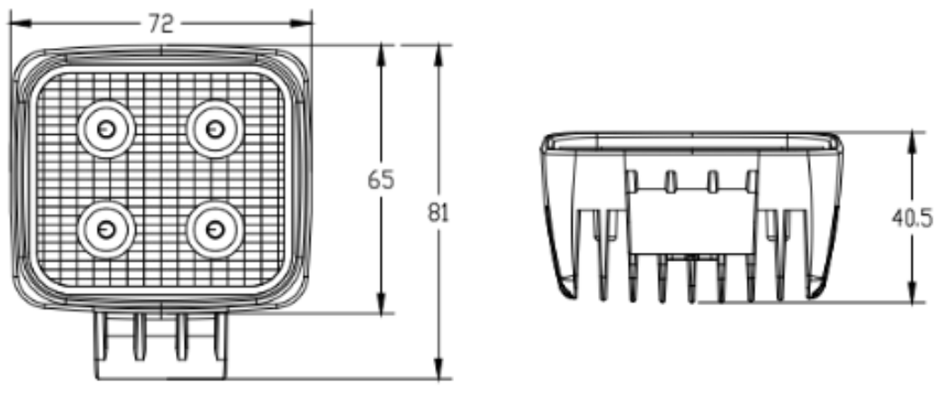 Strands Mini 10W Work Light / 3"