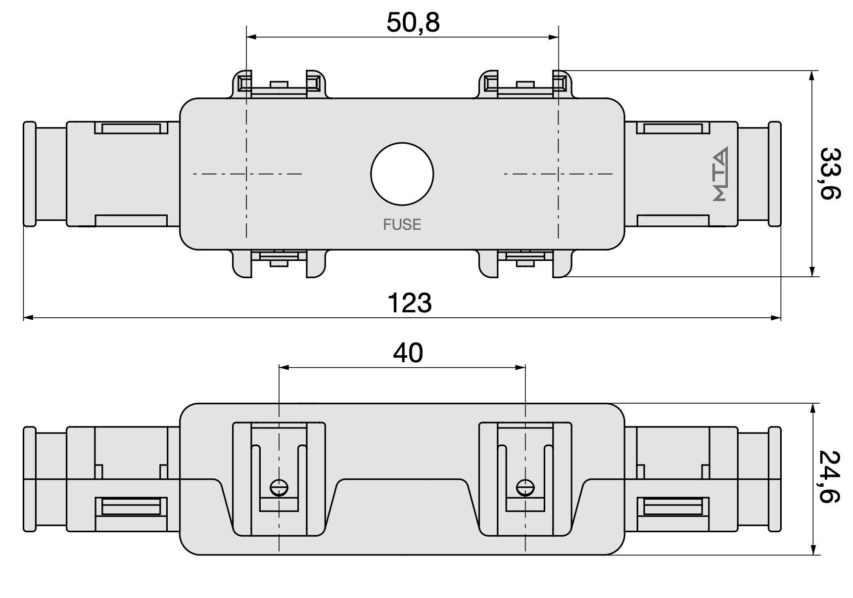 MTA Mega Fuse Holder