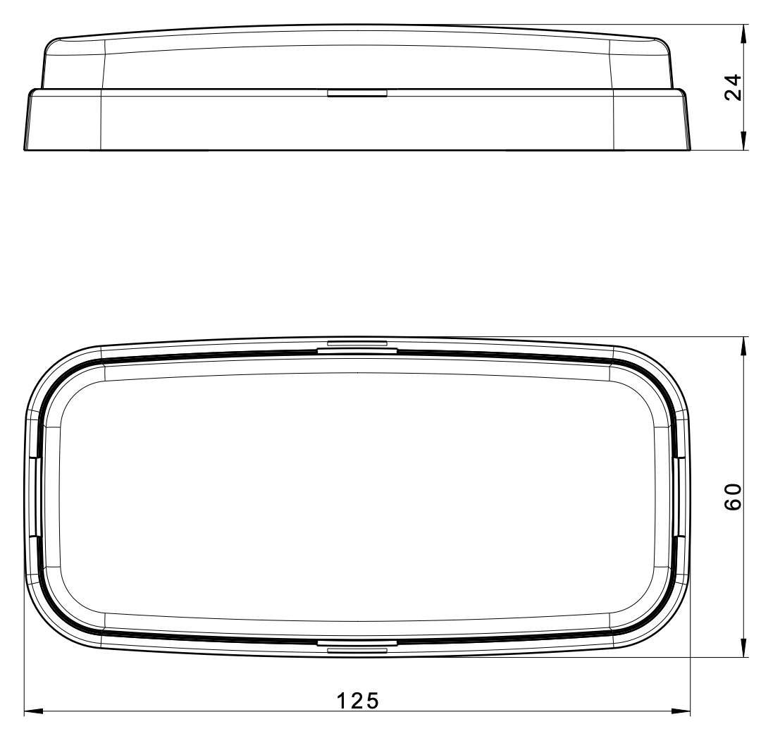Fristom Rectangular Marker Lights
