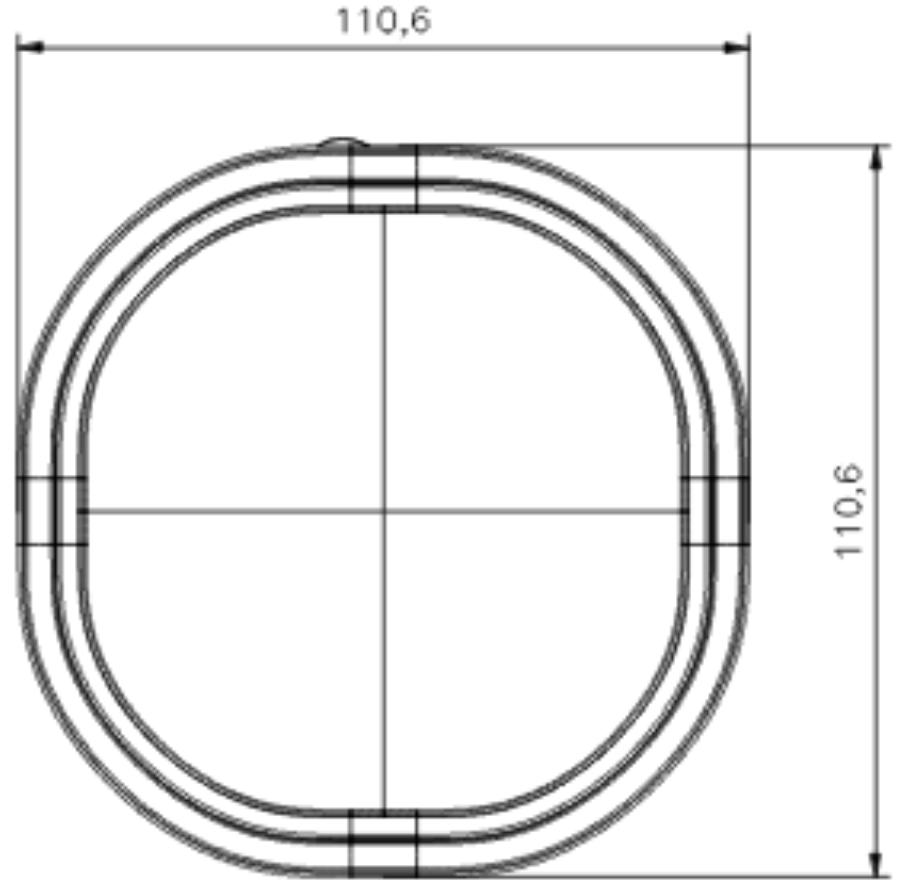 X-Spider Dark Lens LED Beacon / Flexi DIN Base