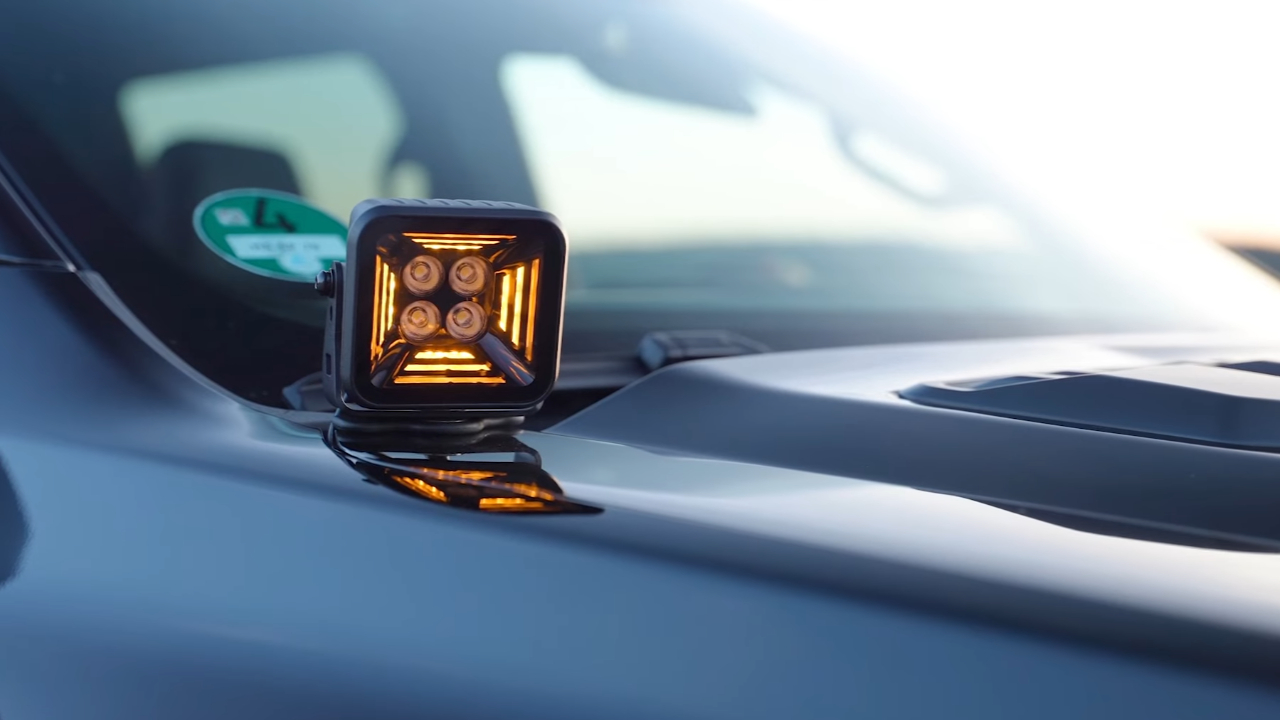 Strands Dark Knight Fortex Work Light / Amber