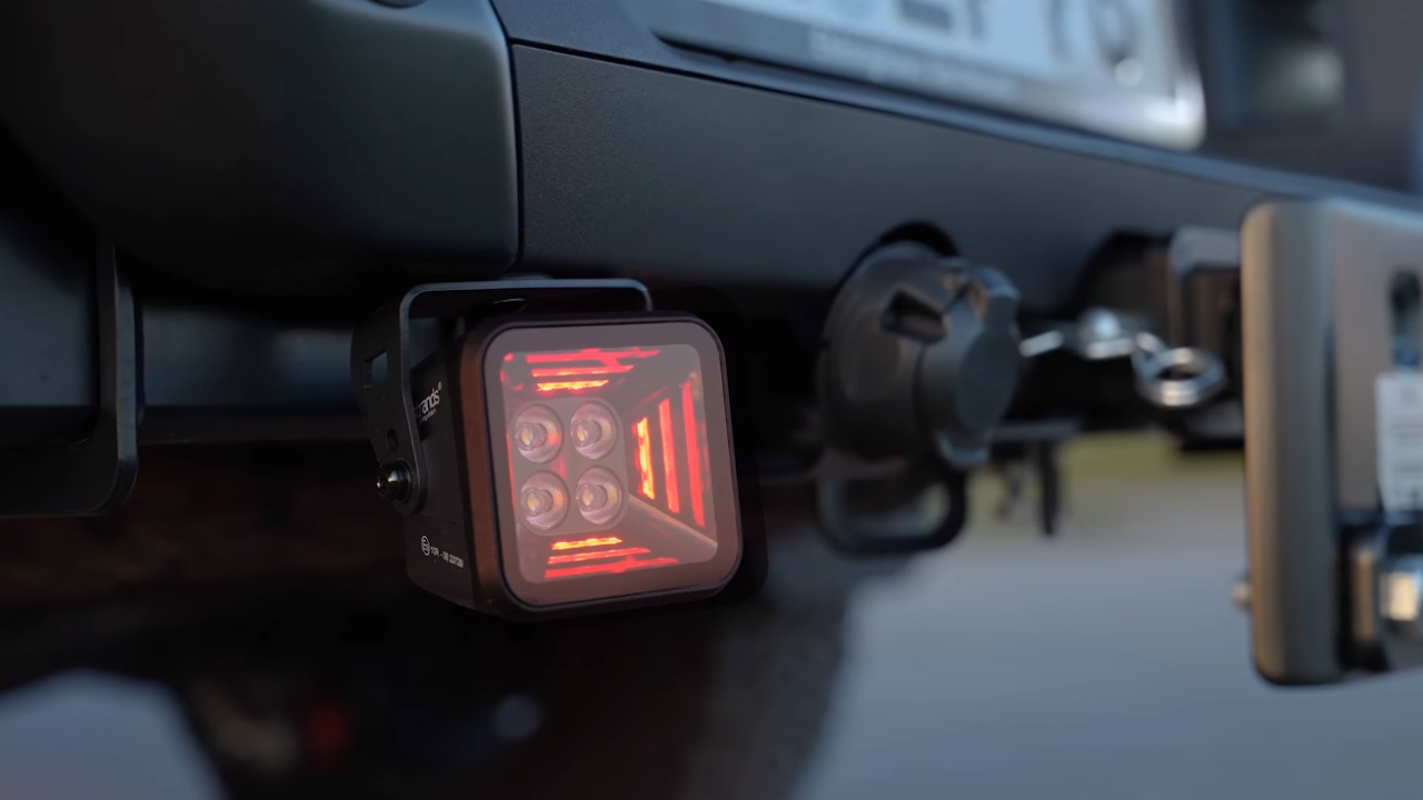 Strands Dark Knight Fortex Work Light / Red