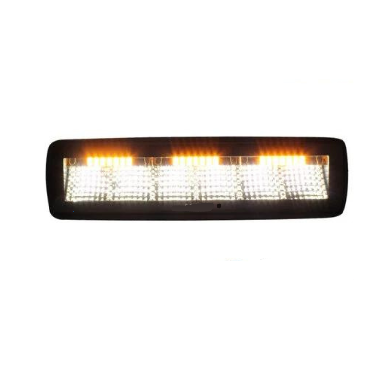 Luz de trabalho de aparência escura / luz reversa com função estroboscópica de perigo / 2880 lúmens -
