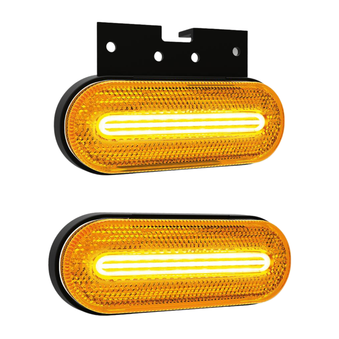 Llum de marcador lateral ambre Fristom amb franja LED - spo-cs-disabled - spo-default - spo-enabled - spo-notify-me-disabled