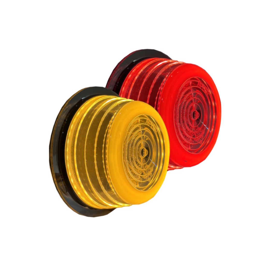 Danish Halo Light - Dual Colour Amber/Red