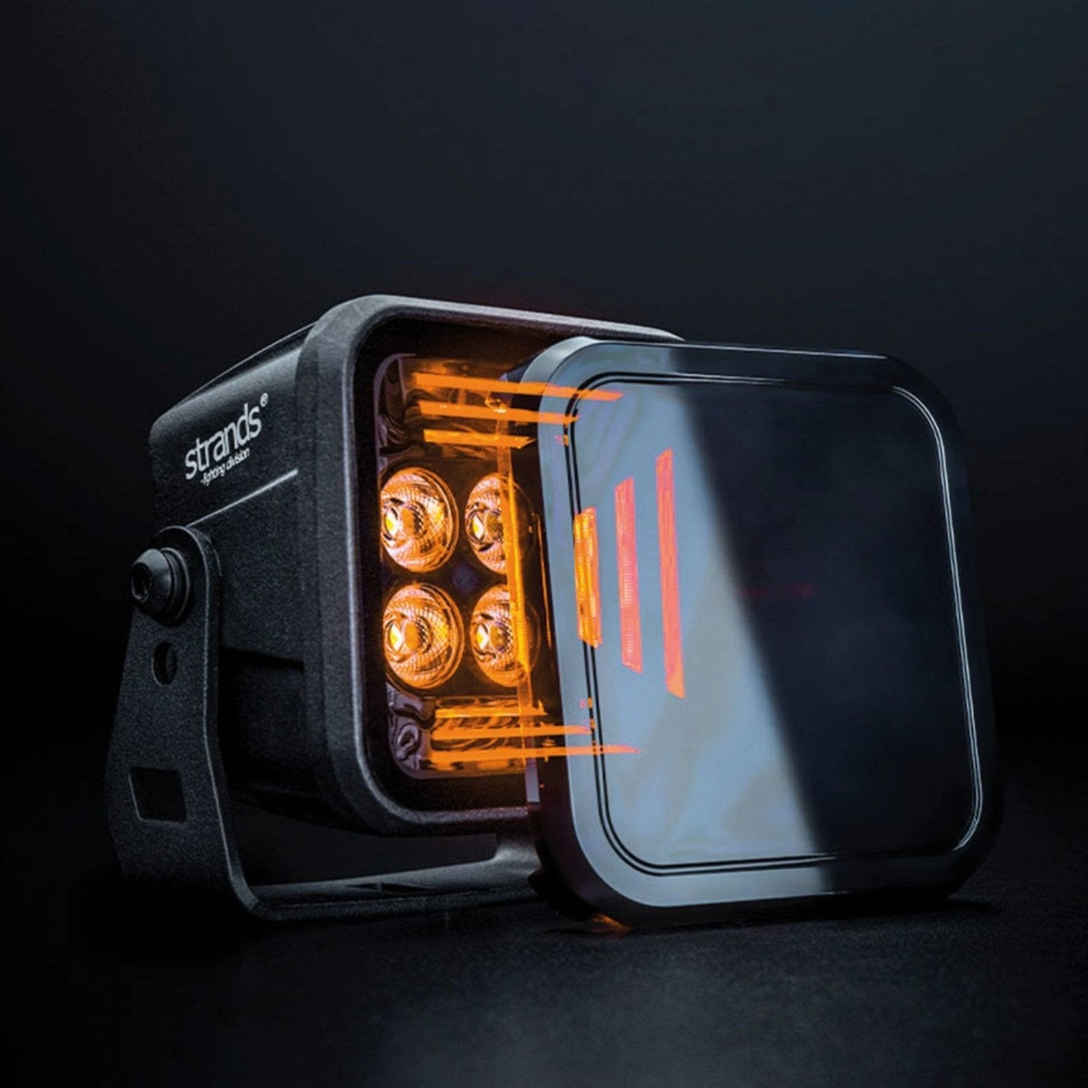 Strands Dark Knight Fortex Werklamp / Amber - spo-cs-uitgeschakeld - spo-standaard - spo-ingeschakeld - spo-notify-me-uitgeschakeld