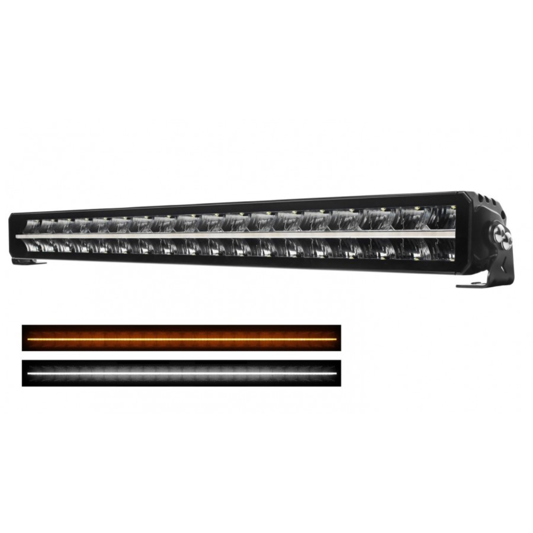 32 Inch LED Light Bar with Amber &amp; White Parking Light Strip