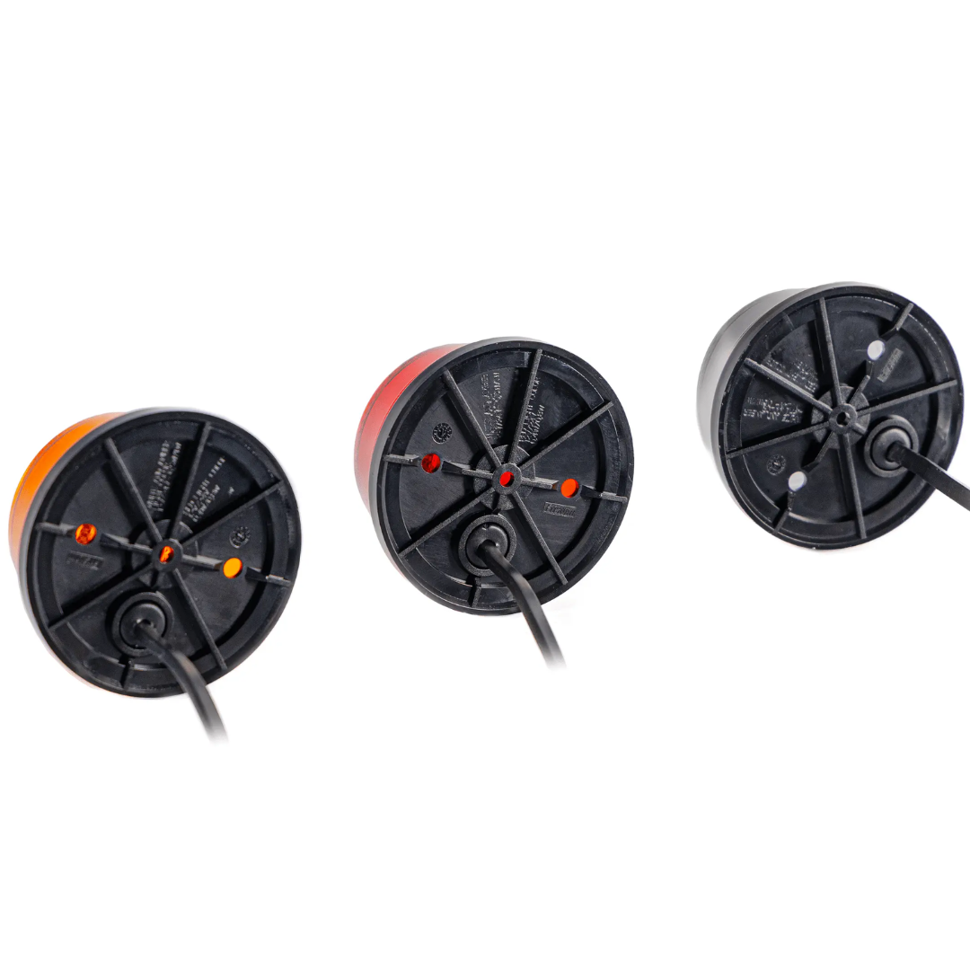 Fristom FT-059 Round LED Marker Lights with Reflector and Bracket