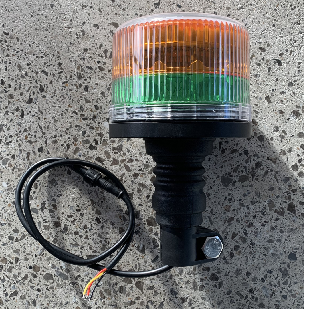 LAP Amber & Green LED Beacon / Flexi DIN Mount UK + Ireland