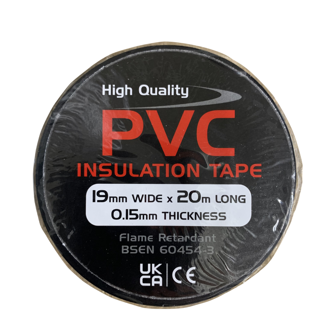 Nastro isolante - Confezione da 10 rotoli (19 mm x 20 m)