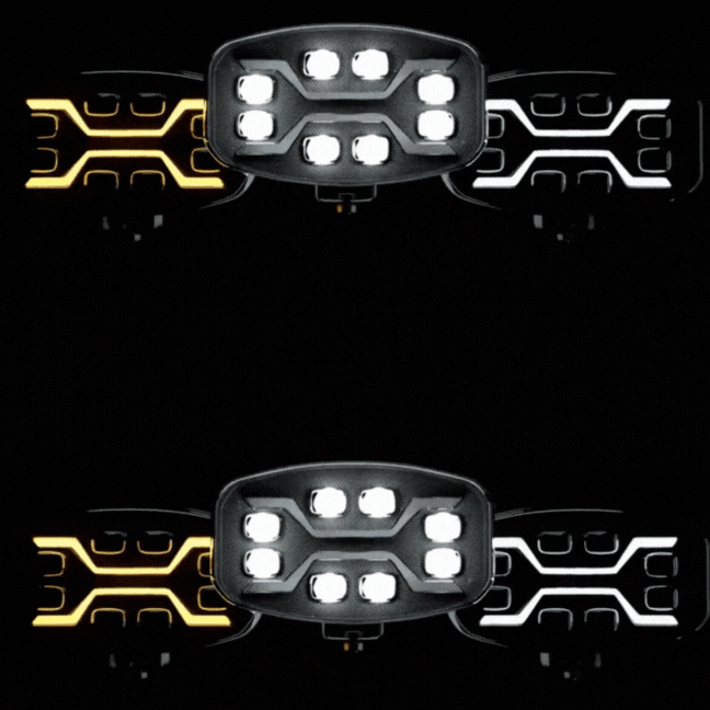 Black Friday / Spider LED Spot Light with Strobe / 6 Pack