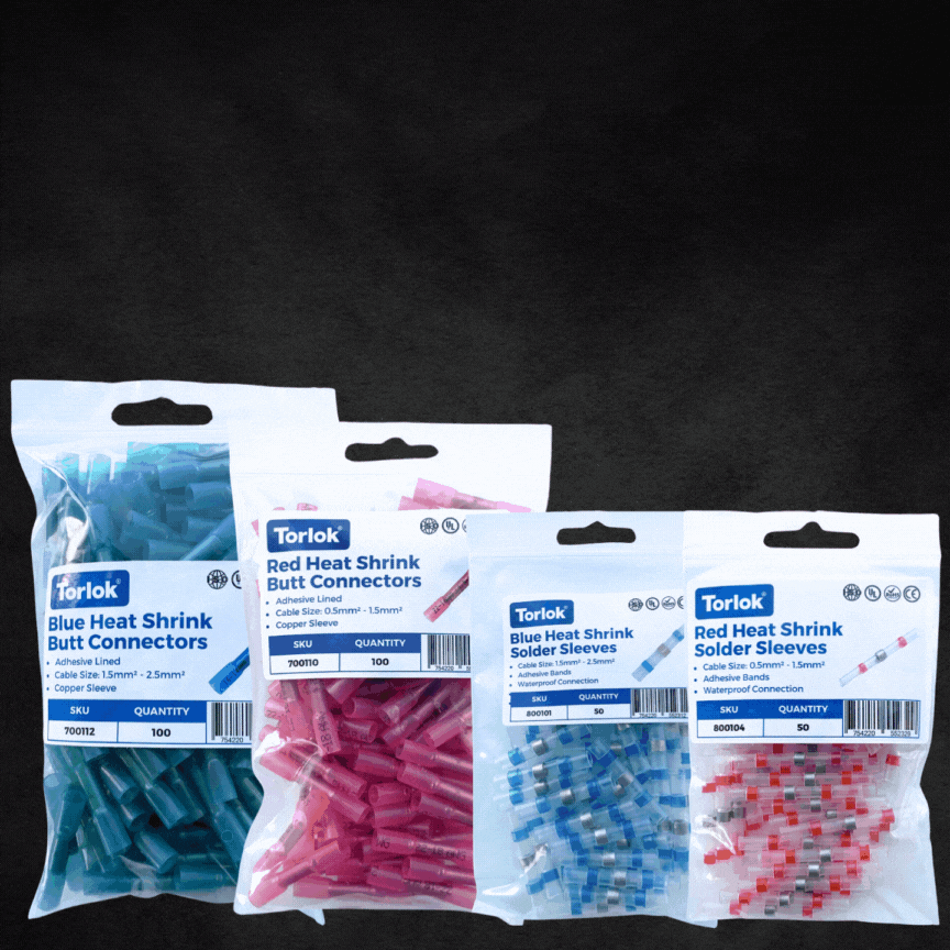 Black Friday / Torlok Heat Shrink Connector Pack