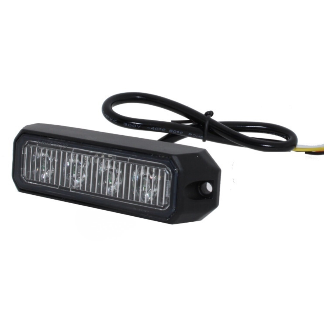 Blue Strobe Warning Light / 4 LED