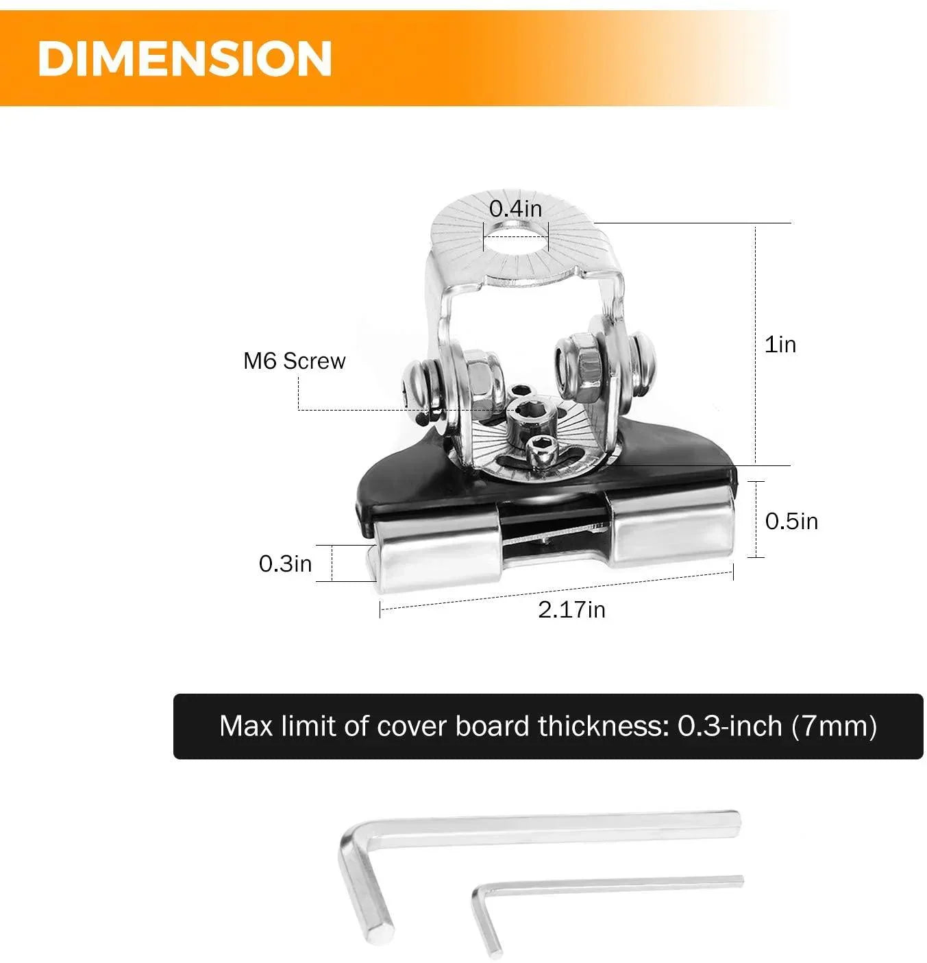 Ditch Light Bonnet Mounting Brackets