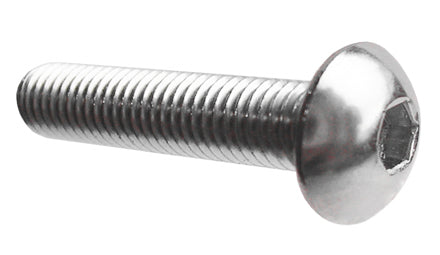 Tornillos de cabeza abombada de acero inoxidable, grado A2 304 / cabeza hexagonal