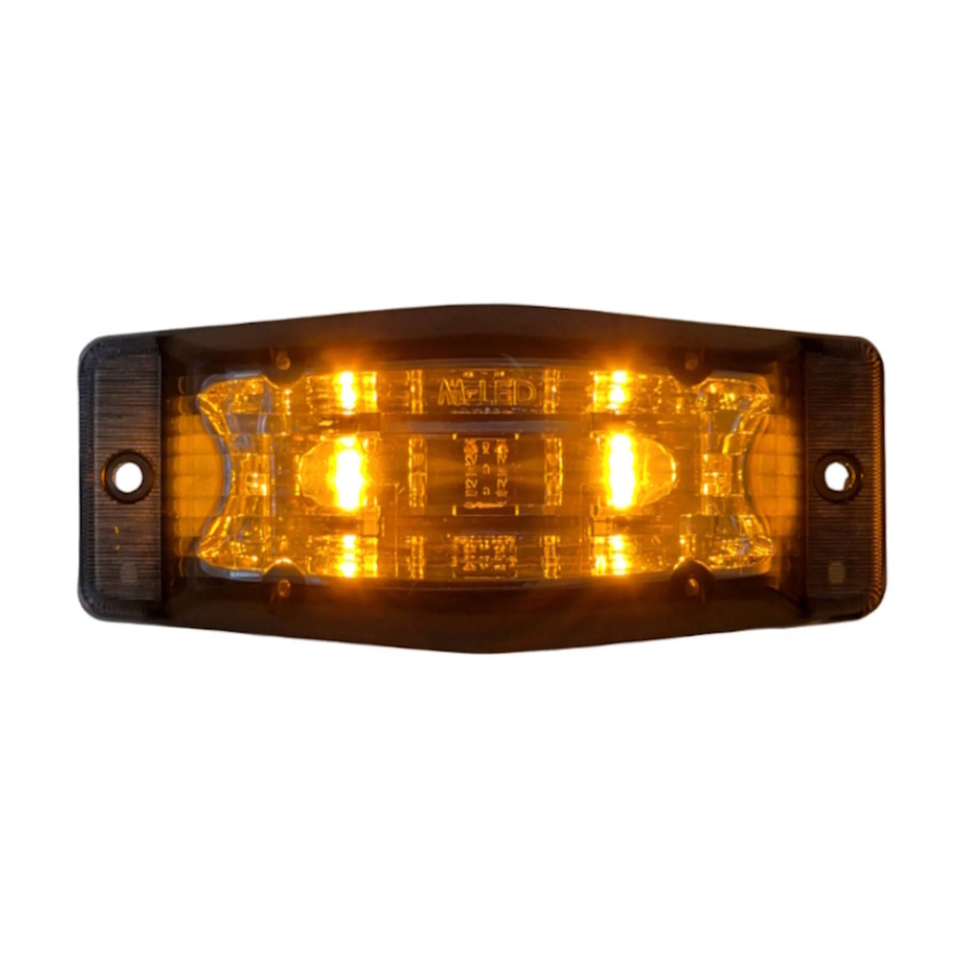 Slimline LED Double Burner Lamp / Dual Colour with Dark Lens