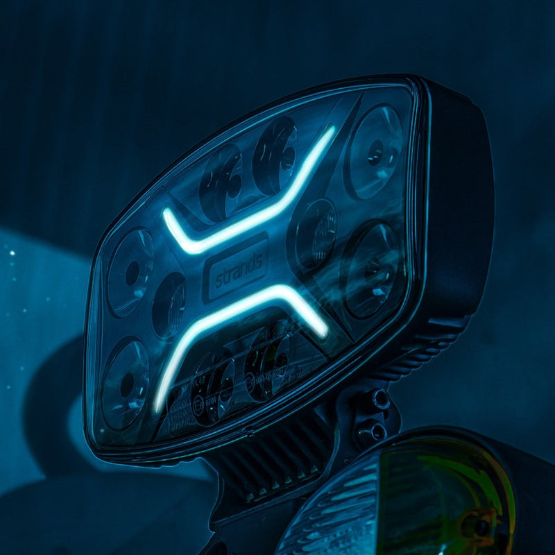 Buy Strands Dark Knight Insane Driving Lamp with Hazard Warning Strobe Lights -  for sale