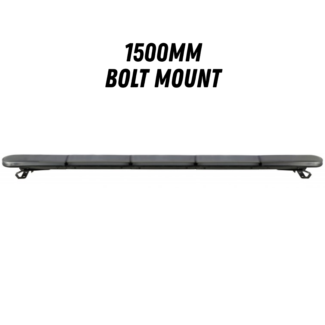 Dark Smoked Lens Beacon Roof Bars