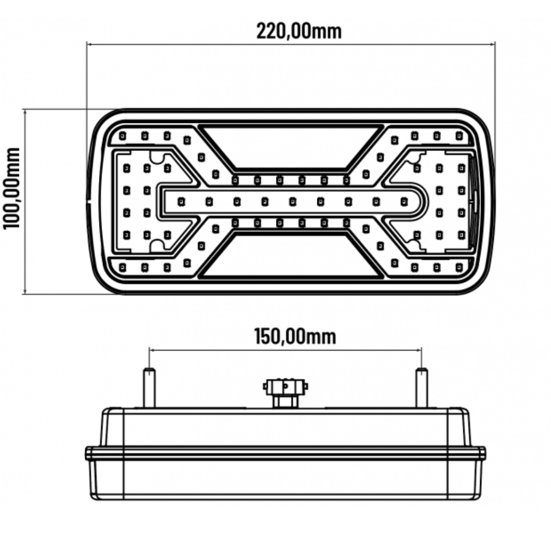 X-Spider LED Rear Light