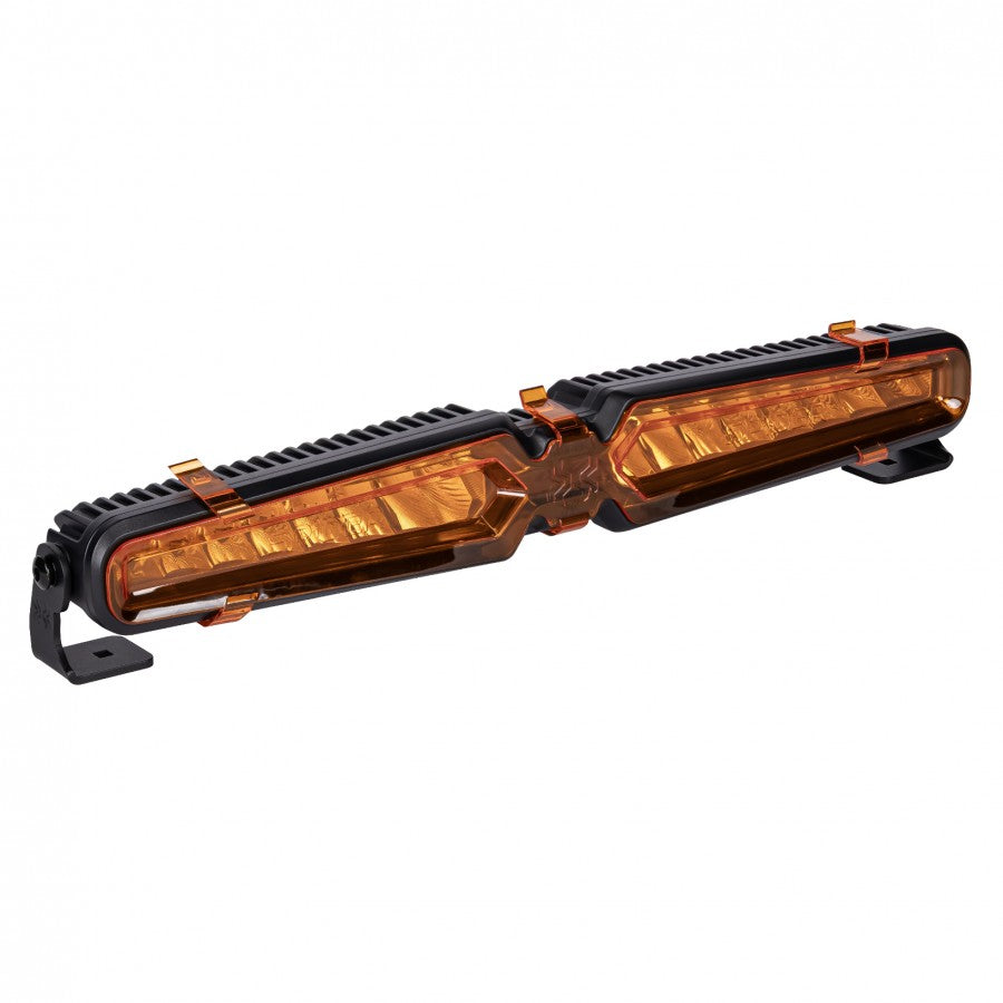 22" X-Spider NOXID Light Bar with White DRL & Amber Strobe