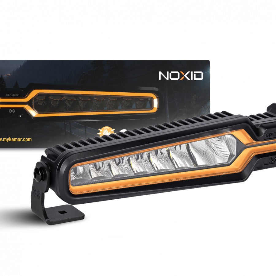 22" X-Spider NOXID Light Bar with White DRL & Amber Strobe