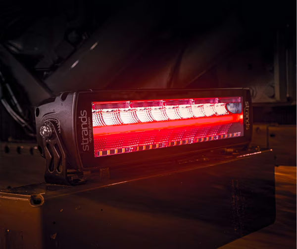 Strands Siberia DRT baglygtebjælke / 5 funktioner